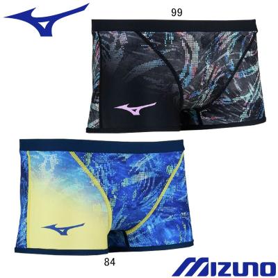 ロングスパッツ ミズノ（競泳水着、スイムウェア）（色：ネイビー系