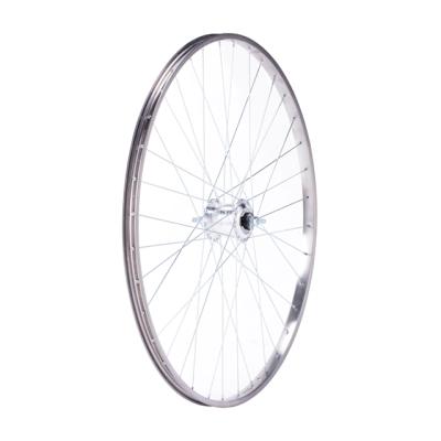 【27インチ・ハブダイナモ付】内装3段自転車（難あり・部品取り用）実走可 ワールド 27インチフロントホイール アルミリム ハブダイナモ付(01D