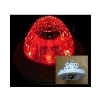 トラック 用品 パーツ│ＪＢ 激光ＬＥＤハイパワーマーカーランプユニット DC12v/24ｖ共用 レッド(LSL-303R No.6141383) | トラック用品 シャルネット
