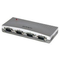 StarTech.com 4ポート USB-RS232C変換ハブ USB2.0-シリアル (x 4) コンバータ/ 変換アダプタ USB A (オス)-D-Sub9ピン (オス) ICUSB2324 | シネックス ストア アウトレットモール