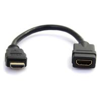 StarTech.com HDMI 延長ケーブル/15cm/ハイスピード HDMI 1.4/短尺 HDMI 延長コード/4K30Hz/HDMI オス-HDMI メス HDMIEXTAA6IN | シネックス ストア アウトレットモール