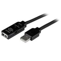 StarTech.com USB 2.0 アクティブ延長ケーブル 25m Type-A(オス) - Type-A(メス) USB2.0 リピータケーブル USB2AAEXT25M | シネックス ストア アウトレットモール