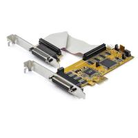 StarTech.com 8ポートシリアルRS232C増設PCI Expressカード 16550 UART D-Sub(44ピン-9ピン)変換ブレークアウトケーブル付属 PEX8S1050LP | シネックス ストア アウトレットモール