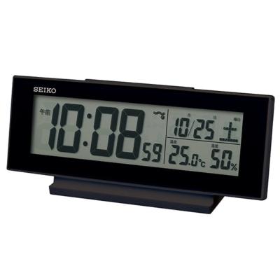 SEIKO 置き時計（時計機能：24/12時間表示切替）｜インテリア時計