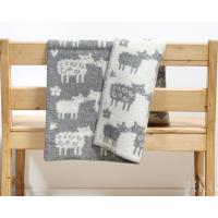 クリッパン KLIPPAN 242401 ロッタのヒツジ ウールミニブランケット 65×90cm グレー ひざ掛け セール 爆買