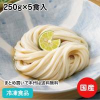 冷凍食品 業務用　麺始め包丁切り 讃岐うどん 250gx5個 お弁当 うどん さぬき 饂飩 ウドン
