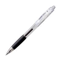 TANOSEE ノック式油性ボールペン（なめらかインク） 0.5mm 黒 （軸色：クリア） 1セット（50本） | SYOU GARDEN