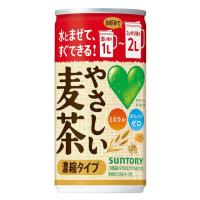 父の日 プレゼント サントリー GREEN DAKARA やさしい麦茶 濃縮タイプ 180ml缶 30本 サントリーフーズ 麦茶 | 酒楽SHOP