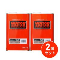 【2月6日入荷予定】【まとめ買い】ワトコ(WATCO) ワトコオイル W-13 ×2個セット ダークウォルナット 1L オイルフィニッシュ 屋内用 木部用 | ダイユーエイト収納ナビ.com