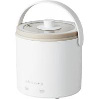 エレコム 多機能調理なべ ホッタラポット ホワイト HAC-HEP01WH 800ml 電気 調理 鍋 なべ 多機能 ほったらかし調理 低温調理 調理家電 | ダイユーエイト収納ナビ.com