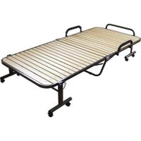 アイリスオーヤマ 天然木 すのこベッド 折りたたみ収納可 シングル ナチュラル OTB-WH 幅98×奥行203.5×高さ45cm | ダイユーエイト収納ナビ.com