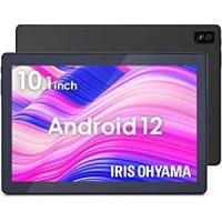 アイリスオーヤマ タブレット 10.1インチ Wi-Fiモデル Android12 メモリ4GB ストレージ64GB 8コア LUCA TM102M4N1-B | ダイユーエイト収納ナビ.com