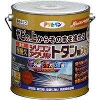 アサヒペン 油性超耐久シリコンアクリルトタン用スーパー 3kg (赤さび) | ダイユーエイト収納ナビ.com