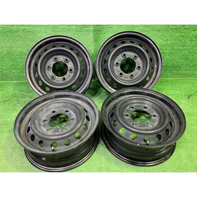 美品アルミ 6穴 15インチ 6J NV350 キャラバン E26 E25 NV350キャラバン ホイール 15インチ（穴数：6穴）のおすすめ人気商品