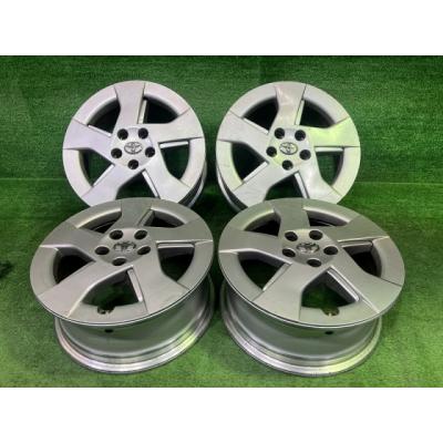 送料込！ZVW30 30プリウス純正 15インチアルミホイール 2本セット②