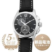 ハミルトン ジャズマスター クロノ クォーツ 腕時計 HAMILTON H32612731 ブラック 黒 新品電池で安心出荷 | タイムアワード