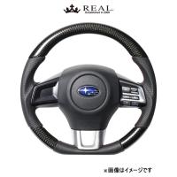 レアル ステアリング オリジナルシリーズ Dシェイプ(ブラックカーボン)WRX S4 VAG SBA-BKC-RD REAL | T FOUR 自動車のパーツ用品専門店