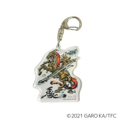 【2点セット】牙狼 GARO ザルバ キーホルダー クリスタルアートと⑧ 牙狼〈GARO〉 本革キーホルダー | 牙狼＜GARO＞シリーズ