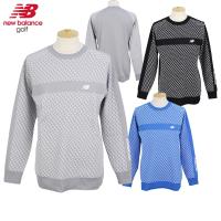 セーター メンズ ニューバランス ゴルフ new balance golf 2024 春夏 新作 ゴルフウェア 012-4170002 | t-on ゴルフウェア