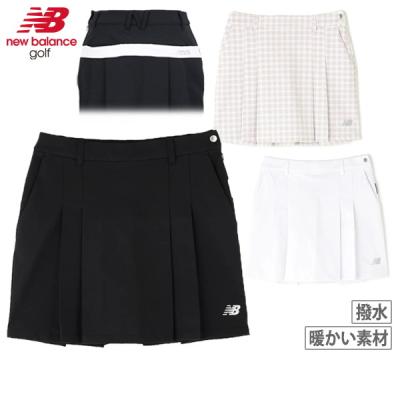 サイズ：1 NEW BALANCE GOLF ニューバランス  リバーシブル中綿スカート 総柄 ブラック系 [240101401791] ゴルフウェア レディース ストスト サイズ：1 NEW BALANCE GOLF ニューバランス リバーシブル中綿