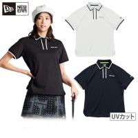 ポロシャツ レディース ニューエラ ゴルフ ニューエラ NEW ERA 日本正規品 2024 春夏 新作 ゴルフウェア 14108997-9 | t-on ゴルフウェア