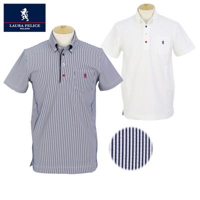ラウラフェリーチェ 春夏メンズ 半袖Tシャツ 白 48サイズ 2025春夏新作 ラウラフェリーチェ（メンズ半袖Tシャツ、カットソー）（袖
