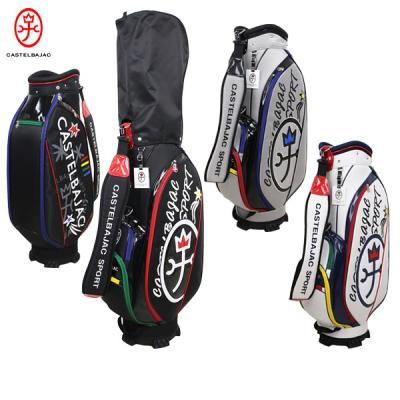 CASTELBAJAC KAMON キャディバッグとヘッドカバーのセット 新品 未使用 CASTELBAJAC 水色 バッグ ゴルフ他 カステル