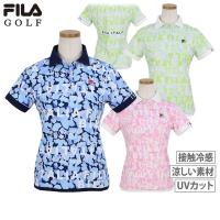 ポロシャツ レディース フィラ フィラゴルフ FILA GOLF 2024 春夏 新作 ゴルフウェア 754-602-2 | t-on ゴルフウェア