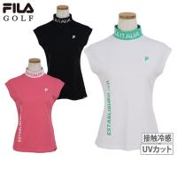ハイネックシャツ レディース フィラ フィラゴルフ FILA GOLF 2024 春夏 新作 ゴルフウェア 754-670 | t-on ゴルフウェア