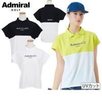 ポロシャツ レディース アドミラルゴルフ Admiral Golf 日本正規品 2024 春夏 新作 ゴルフウェア adla429 | t-on ゴルフウェア