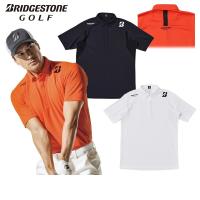 ポロシャツ メンズ ブリヂストン ゴルフ BRIDGESTONE GOLF 2024 春夏 新作 ゴルフウェア agm10a | t-on ゴルフウェア