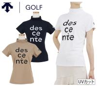 ハイネックシャツ レディース デサントゴルフ デサント DESCENTE GOLF 2024 春夏 新作 ゴルフウェア dgwxja15 | t-on ゴルフウェア