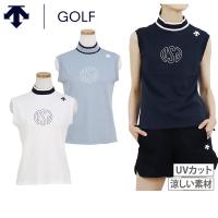 ハイネックシャツ レディース デサントゴルフ デサント DESCENTE GOLF 2024 春夏 新作 ゴルフウェア dgwxja18 | t-on ゴルフウェア