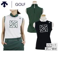 ポロシャツ レディース デサントゴルフ デサント DESCENTE GOLF 2024 春夏 新作 ゴルフウェア dgwxja22 | t-on ゴルフウェア