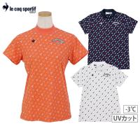 ハイネックシャツ レディース ルコックスポルティフ ゴルフ le coq sportif GOLF 2024 春夏 新作 ゴルフウェア qgwxja05 | t-on ゴルフウェア