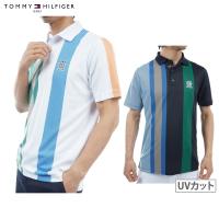ポロシャツ メンズ トミー ヒルフィガー ゴルフ TOMMY HILFIGER GOLF 日本正規品 2024 春夏 新作 ゴルフウェア thma405 | t-on ゴルフウェア