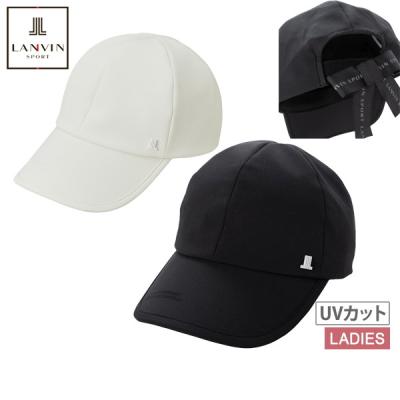 ランバン スポール 中綿キルティングキャップ 耳あて付き ロゴ ゴルフ F 青 キャップ メンズ ランバン スポール LANVIN SPORT 日本正規品