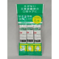 訳あり サンスター ガム・デンタルリンス 液体ハミガキ 3本入り 備蓄用 5年 長期保存  (製造年月2021年6月 期限が短い商品 返品不可) | ティーエスマーケット Yahoo!店