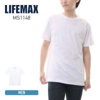 Tシャツ メンズ 無地 LIFEMAX ライフマックス 6.2オンス ヘビーウェイト ホワイト MS1148 厚手 運動会 文化祭 イベント ユニフォーム チーム Tシャツ XS-XXXL | 無地Tシャツ Tshirt.st