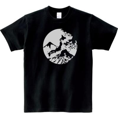 デザイン Tシャツ 日本 JAPAN ブラック : Tシャツ専門店 T1500 - 通販