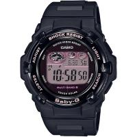 国内正規品 CASIO BABY-G カシオ ベビーG 電波ソーラー デジタルモデル ブラック×ピンク レディース腕時計 BGR-3000UCB-1JF | 時計のタイム