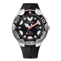 CITIZEN PRO MASTER シチズン プロマスター MARINEシリーズ ダイバーズ オルカ シャチ ブラック メンズ腕時計 BN0230-04E | 時計のタイム