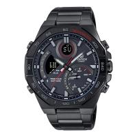 国内正規品 CASIO EDIFICE カシオ エディフィス アナデジ モバイルリンク 八角形 シルバー メンズ腕時計 ECB-950YDC-1AJF | 時計のタイム