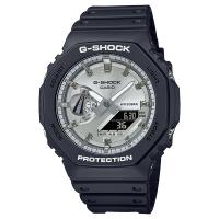 国内正規品 CASIO G-SHOCK カシオ Gショック 八角形 シルバー×マットブラック メンズ腕時計 GA-2100SB-1AJF | 時計のタイム