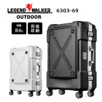 【送料無料】T&amp;S LEGEND WALKER/レジェンドウォーカー OUTDOOR 6303-69 86L スーツケース キャリーケース キャリーバッグ キャリー ケース TSAロック ハード | 旅行用品の専門店 コンサイス