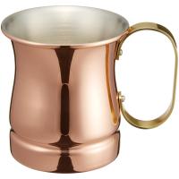 新光金属 COPPER 100 ビアーマグ 16oz S-586, ブロンズ, 製品寸法:9φ×10hcm | タクトショップ