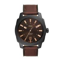 Fossil Men's Machine 49mm Quartz Stainless Steel and Eco Leather Three-Hand | タクトショップ