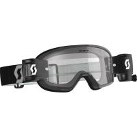 Scott Buzz MX Pro WFS Youth Off-Road Motorcycle Goggles - Black/Grey/Clear | タクトショップ
