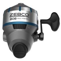 Zebco 808 Saltwater Spincast Fishing Reel, Stainless Steel Reel Cover with | タクトショップ