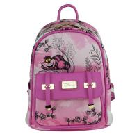 Alice in Wonderland - Cheshire Cat 11" Vegan Leather Mini Backpack - A21819 | タクトショップ